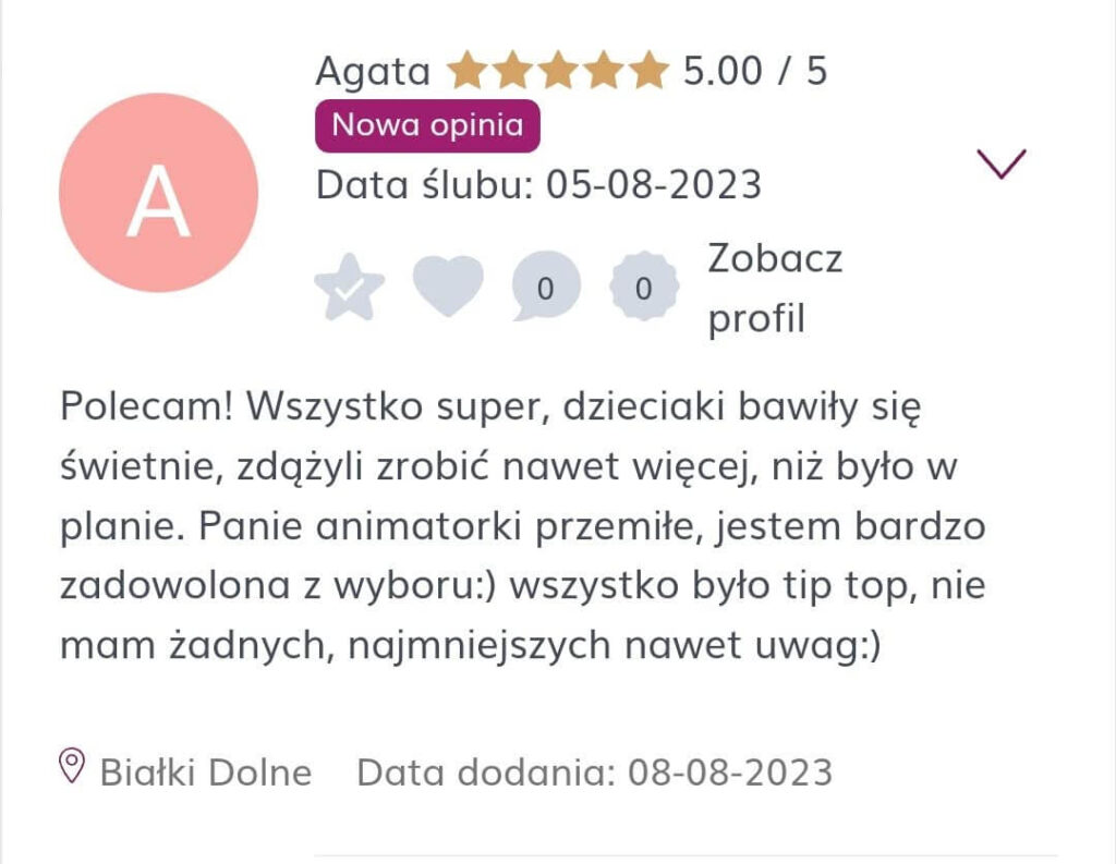 Bawmy się Lublin rekomendacja wesele